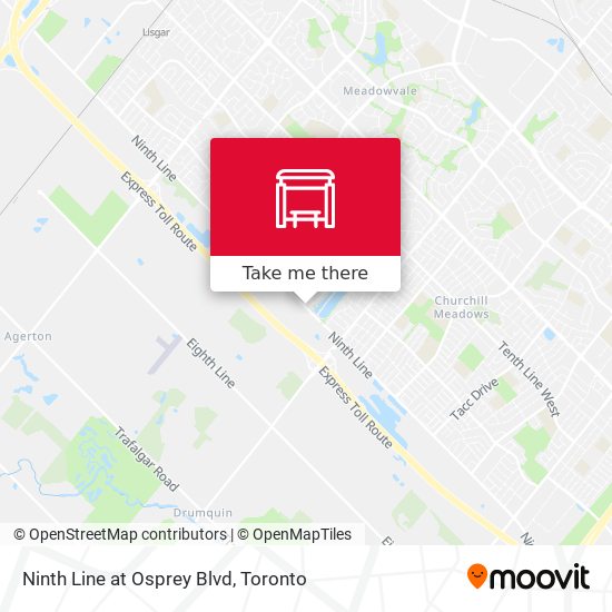 Ninth Line at Osprey Blvd plan