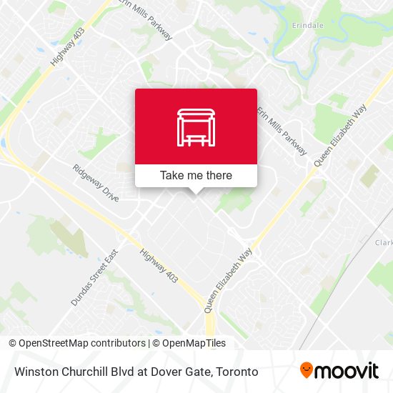 Winston Churchill Blvd at Dover Gate map