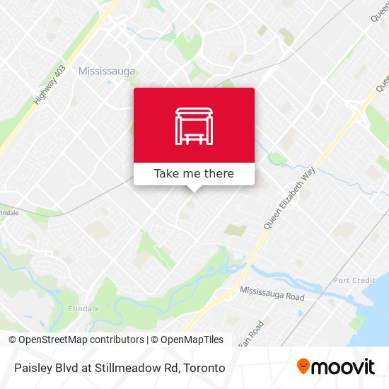 Paisley Blvd at Stillmeadow Rd map
