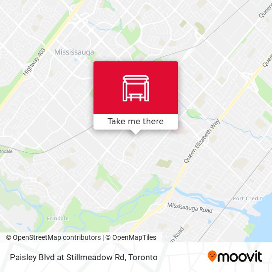 Paisley Blvd at Stillmeadow Rd map
