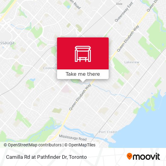 Camilla Rd at Pathfinder Dr map