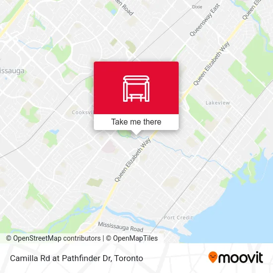Camilla Rd at Pathfinder Dr map