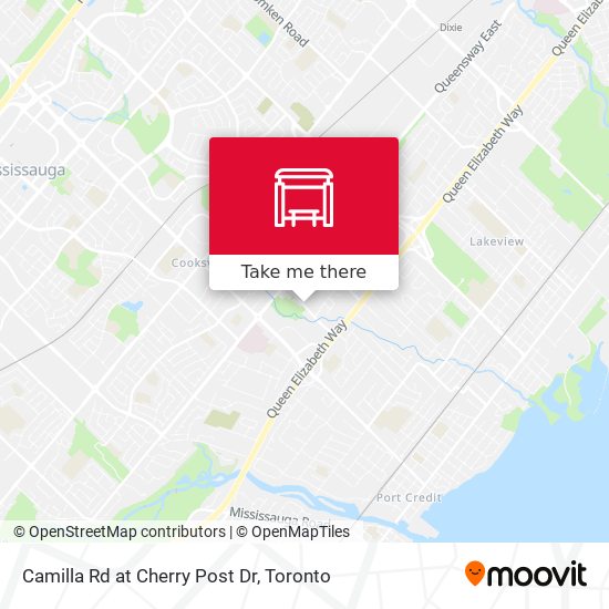 Camilla Rd at Cherry Post Dr map