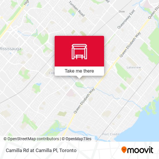 Camilla Rd at Camilla Pl map
