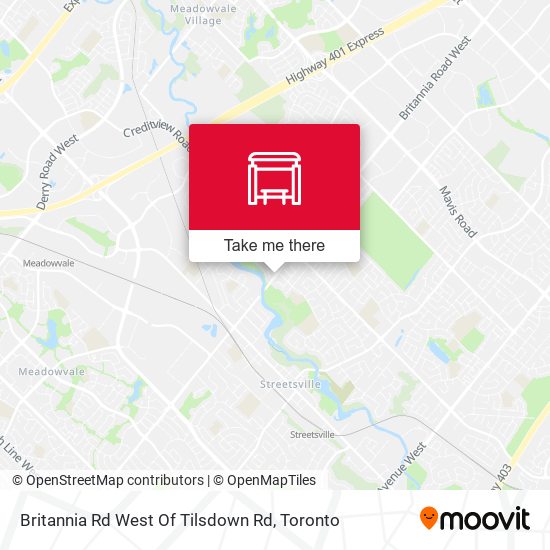 Britannia Rd West Of Tilsdown Rd map