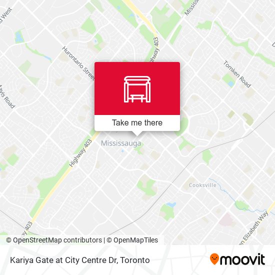 Kariya Gate at City Centre Dr map