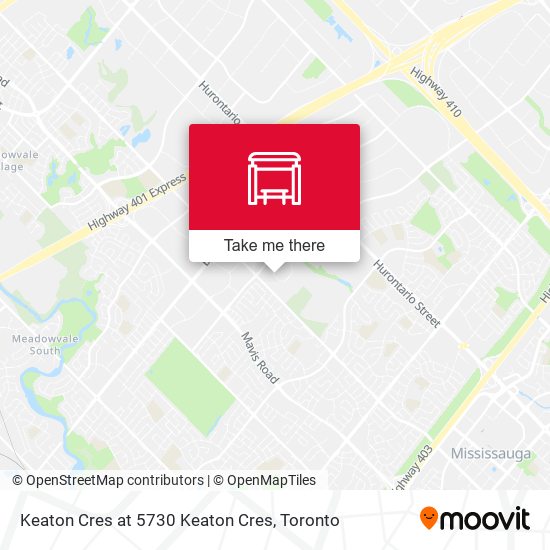 Keaton Cres at 5730 Keaton Cres map