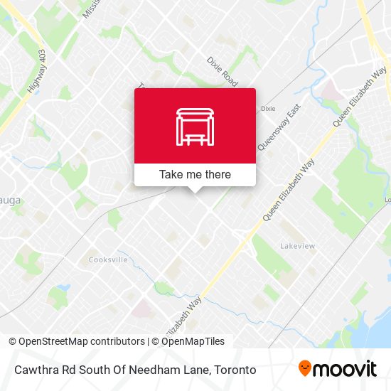Cawthra Rd South Of Needham Lane plan