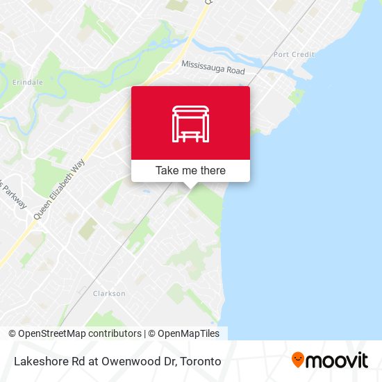 Lakeshore Rd at Owenwood Dr map