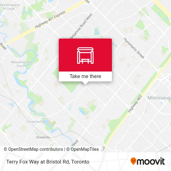 Terry Fox Way at Bristol Rd map