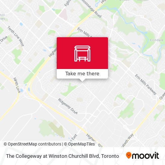The Collegeway at Winston Churchill Blvd plan