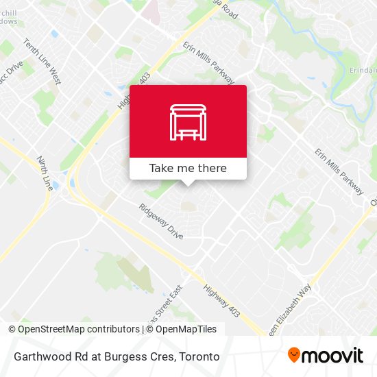 Garthwood Rd at Burgess Cres map