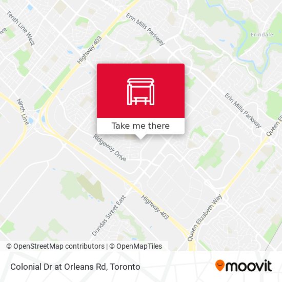 Colonial Dr at Orleans Rd plan