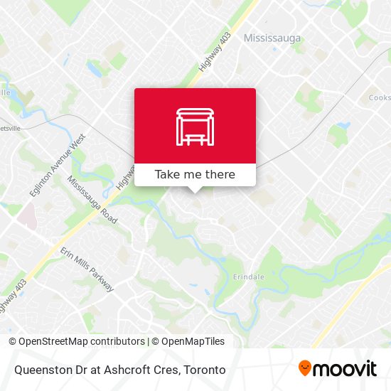 Queenston Dr at Ashcroft Cres map