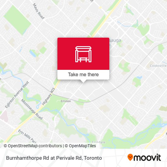 Burnhamthorpe Rd at Perivale Rd plan