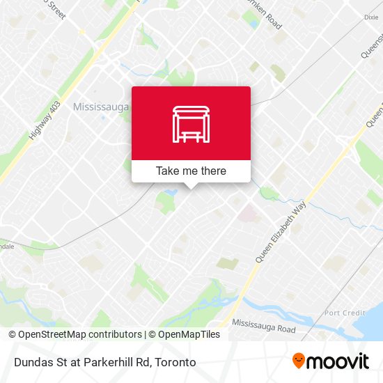 Dundas St at Parkerhill Rd plan