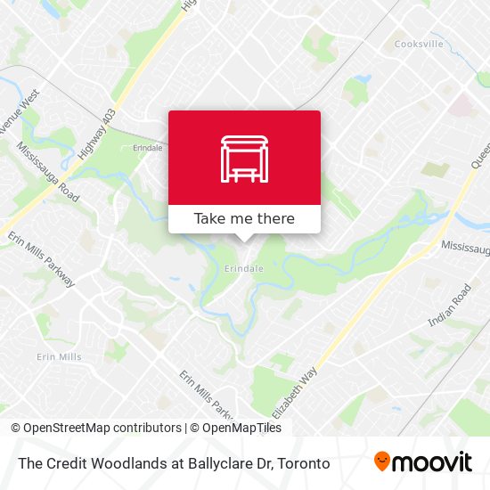 The Credit Woodlands at Ballyclare Dr plan