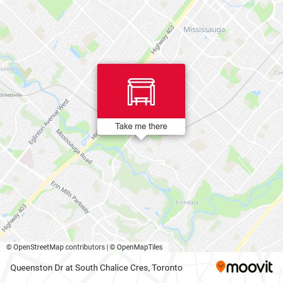 Queenston Dr at South Chalice Cres plan
