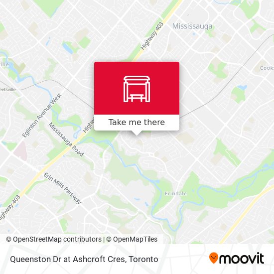 Queenston Dr at Ashcroft Cres map