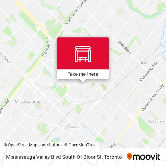 Mississauga Valley Blvd South Of Bloor St plan