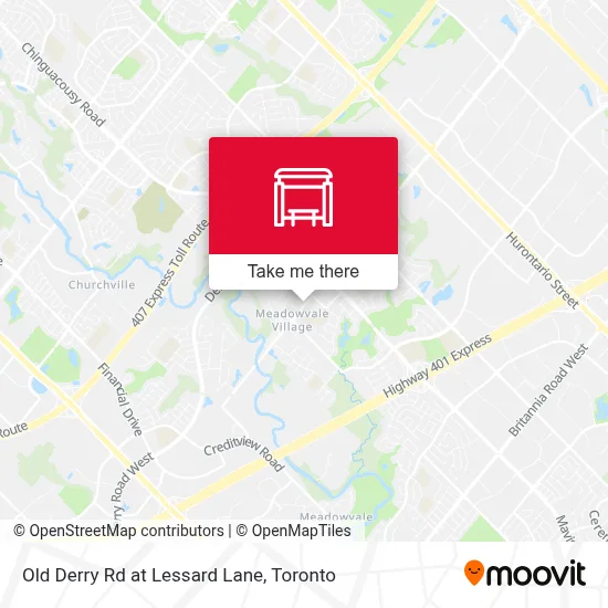 Old Derry Rd at Lessard Lane map