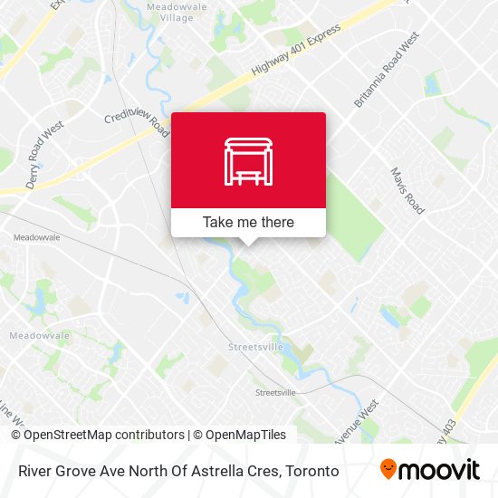 River Grove Ave North Of Astrella Cres map
