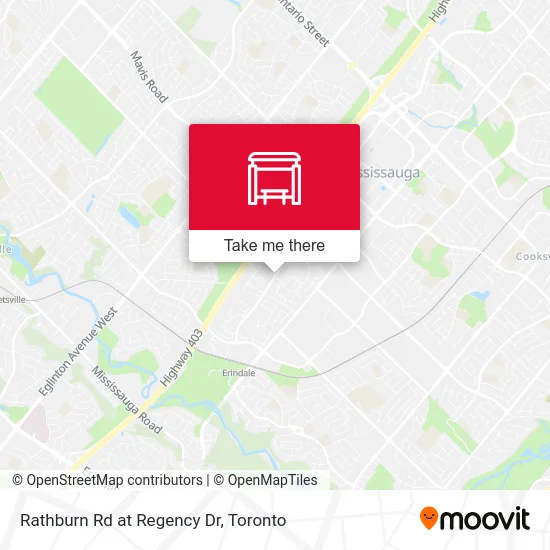 Rathburn Rd at Regency Dr map