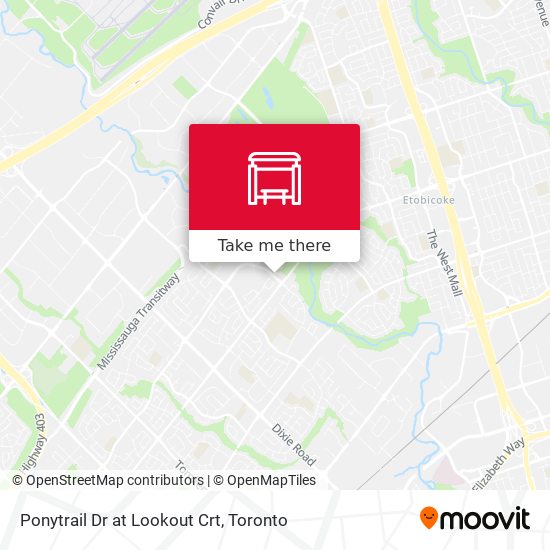 Ponytrail Dr at Lookout Crt plan