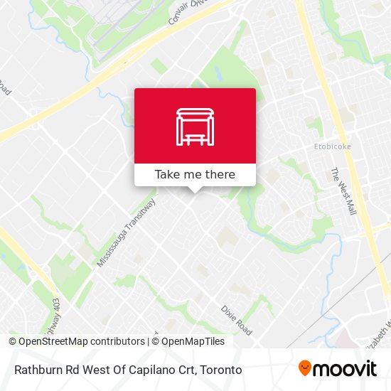 Rathburn Rd West Of Capilano Crt plan