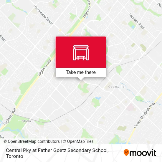 Central Pky at Father Goetz Secondary School map
