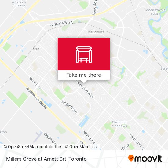 Millers Grove at Arnett Crt map