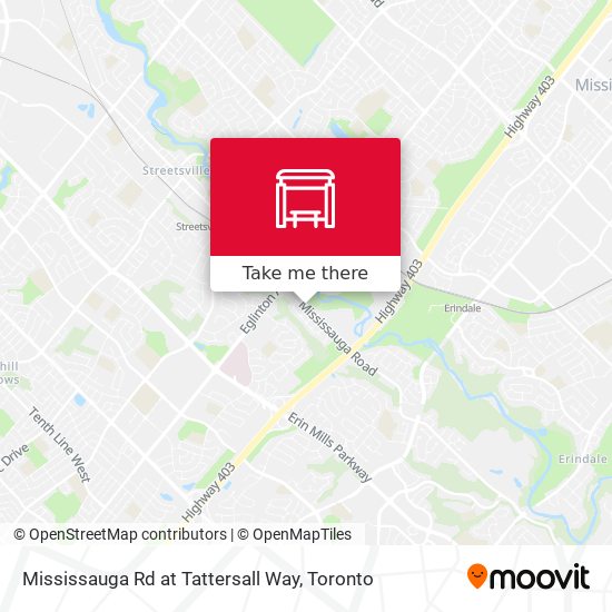 Mississauga Rd at Tattersall Way map
