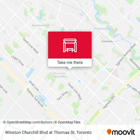 Winston Churchill Blvd at Thomas St plan