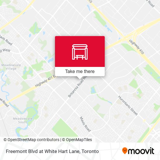 Freemont Blvd at White Hart Lane plan