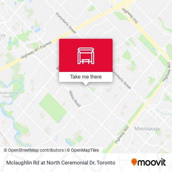 Mclaughlin Rd at North Ceremonial Dr map