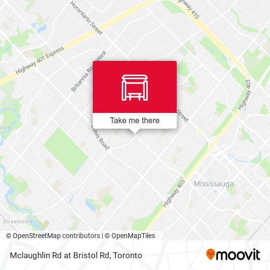 Mclaughlin Rd at Bristol Rd map