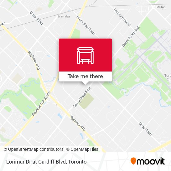 Lorimar Dr at Cardiff Blvd map