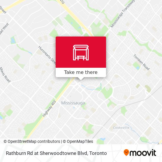Rathburn Rd at Sherwoodtowne Blvd plan