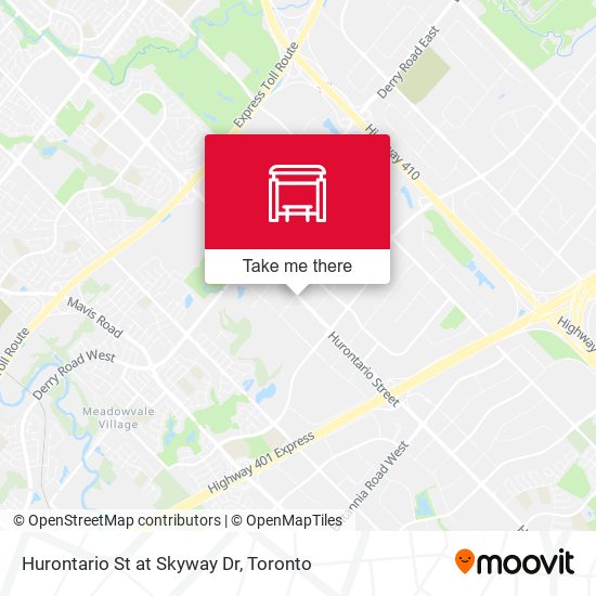 Hurontario St at Skyway Dr plan