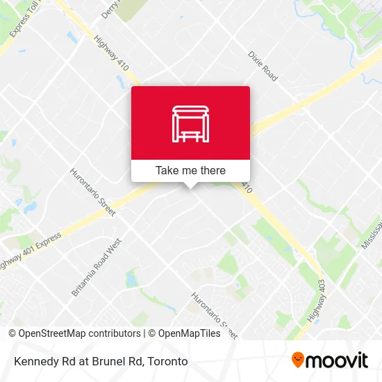 Kennedy Rd at Brunel Rd map
