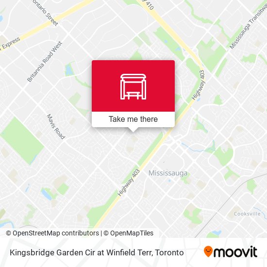 Kingsbridge Garden Cir at Winfield Terr map