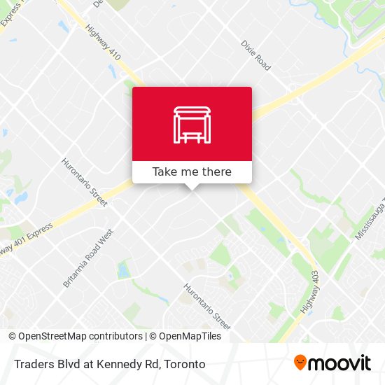 Traders Blvd at Kennedy Rd map