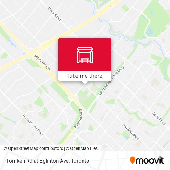 Tomken Rd at Eglinton Ave map