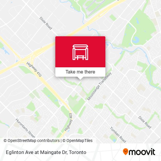 Eglinton Ave at Maingate Dr plan