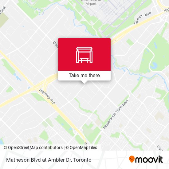 Matheson Blvd at Ambler Dr map