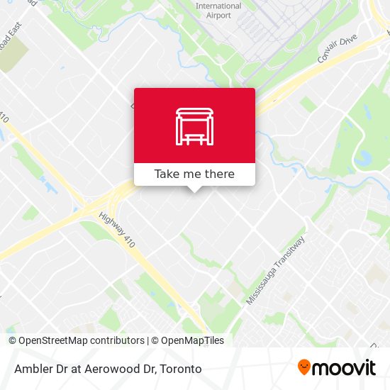 Ambler Dr at Aerowood Dr map