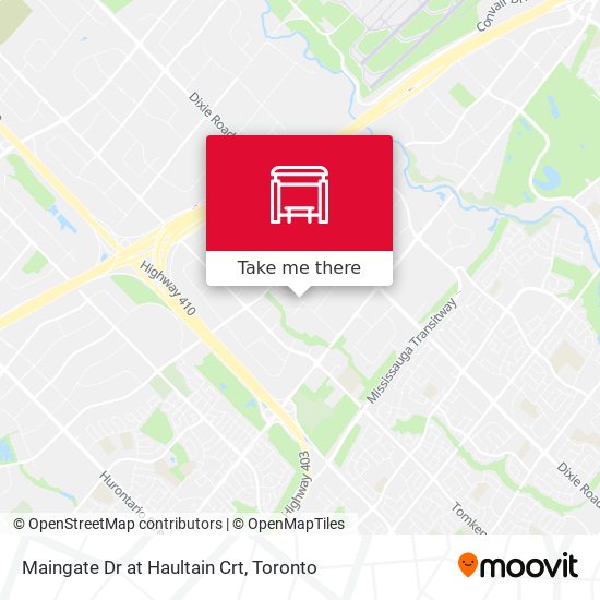 Maingate Dr at Haultain Crt plan