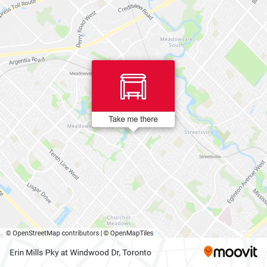Erin Mills Pky at Windwood Dr plan