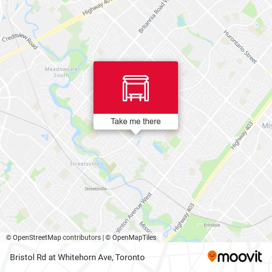 Bristol Rd at Whitehorn Ave map