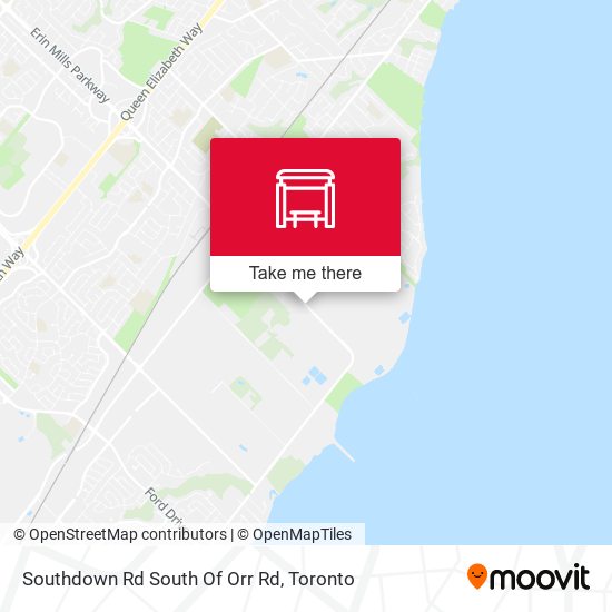 Southdown Rd South Of Orr Rd map